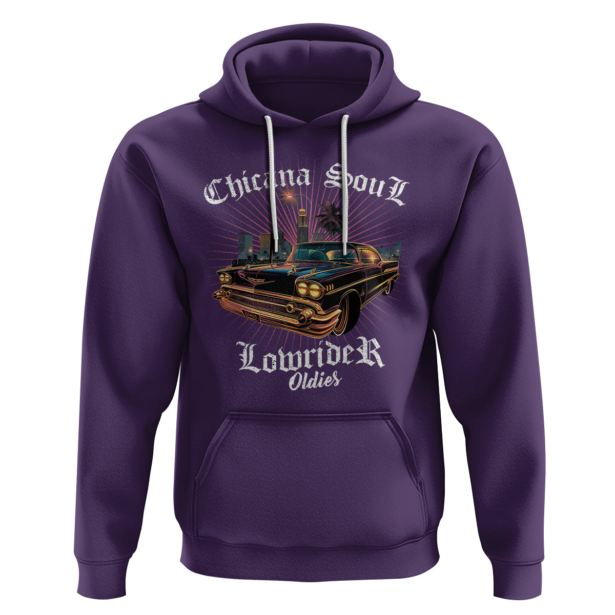 Chicana Soul Lowrider Oldies Mexican Cholo Hoodie - Wonder Print Shop