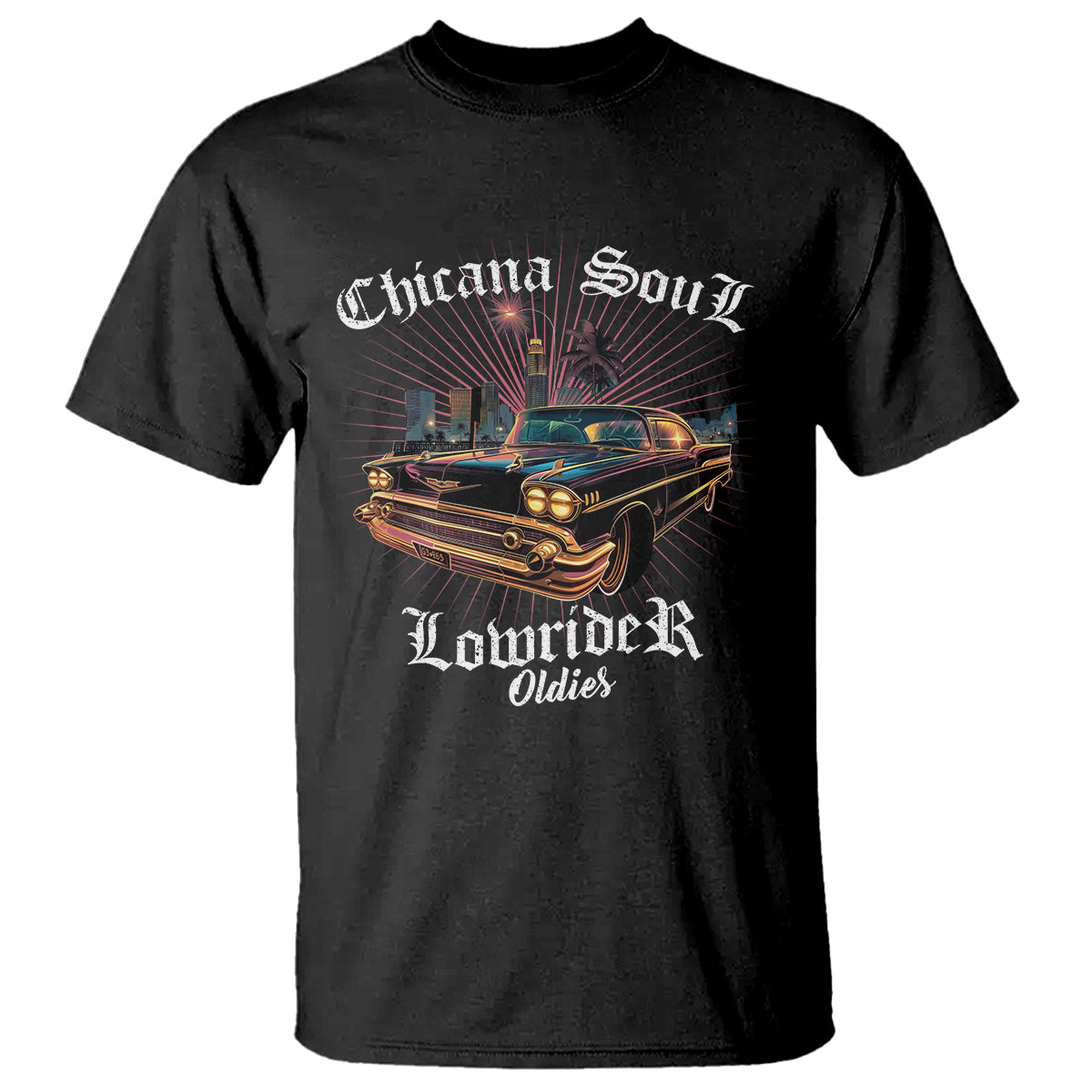 Chicana Soul Lowrider Oldies Mexican Cholo T Shirt - Wonder Print Shop