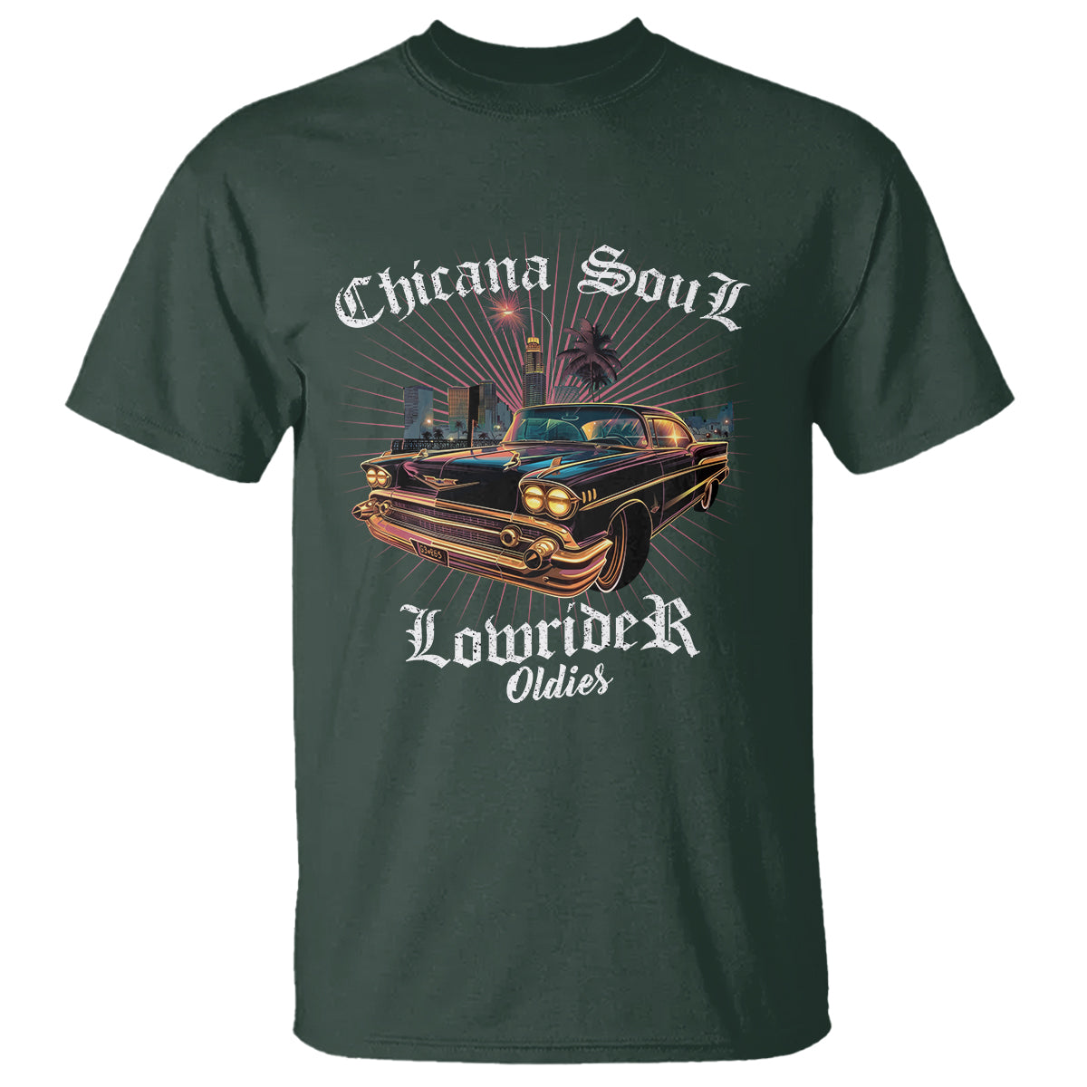 Chicana Soul Lowrider Oldies Mexican Cholo T Shirt - Wonder Print Shop