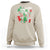Mexican Soccer Fan Sweatshirt Vamos Mexico Flag Tiger - Wonder Print Shop