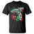 Mexican Soccer Fan T Shirt Vamos Mexico Flag Tiger - Wonder Print Shop