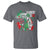 Mexican Soccer Fan T Shirt Vamos Mexico Flag Tiger - Wonder Print Shop