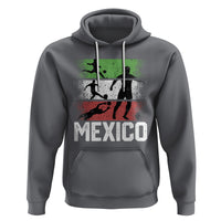 Mexican Soccer Fan Hoodie Mexico Flag Football Team - Wonder Print Shop