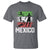 Mexican Soccer Fan T Shirt Mexico Flag Football Team - Wonder Print Shop