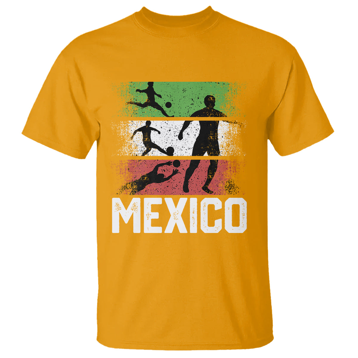 Mexican Soccer Fan T Shirt Mexico Flag Football Team - Wonder Print Shop