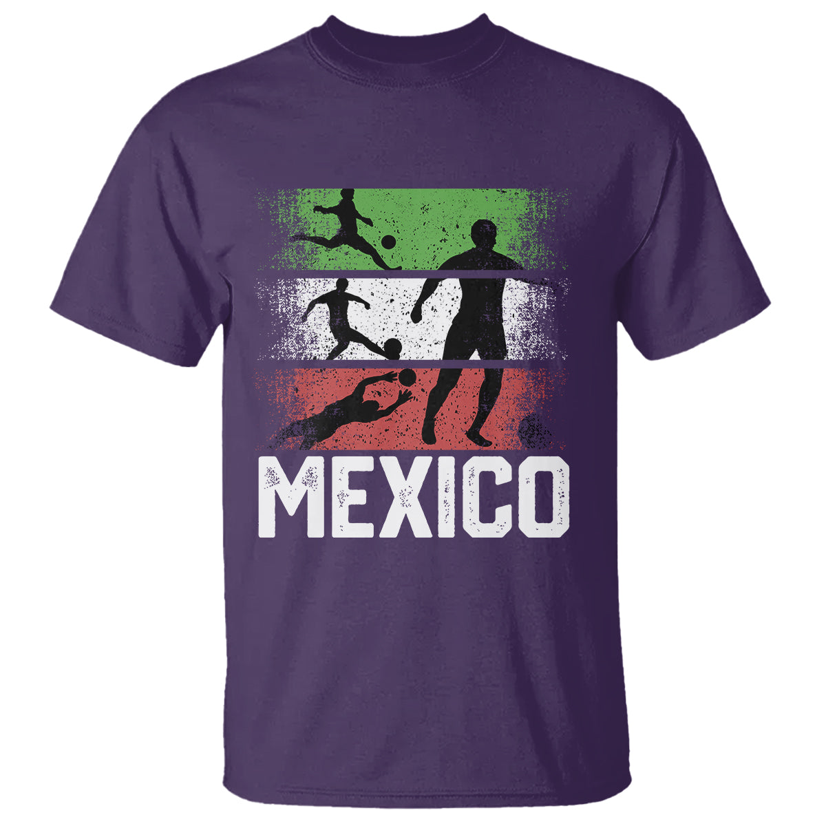 Mexican Soccer Fan T Shirt Mexico Flag Football Team - Wonder Print Shop