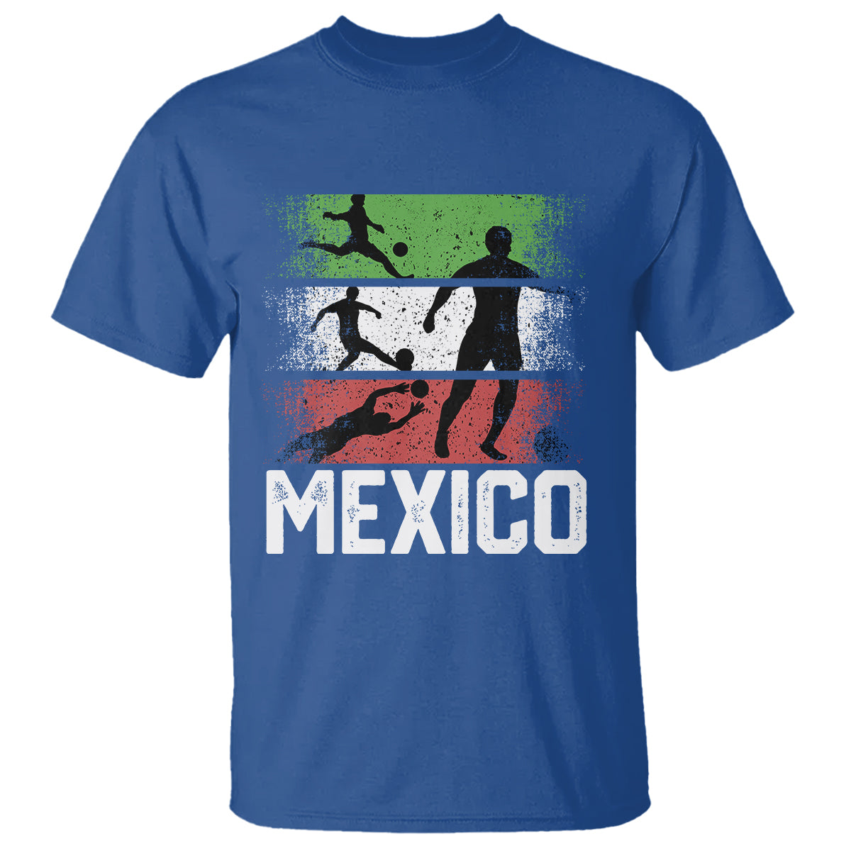 Mexican Soccer Fan T Shirt Mexico Flag Football Team - Wonder Print Shop