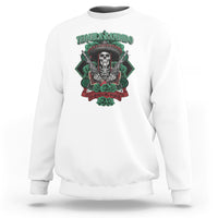 Tequila Bandido Funny Drinking Mexican Skeleton Sombrero Sweatshirt - Wonder Print Shop