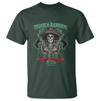 Tequila Bandido Funny Drinking Mexican Skeleton Sombrero T Shirt - Wonder Print Shop
