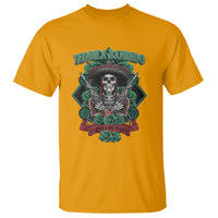 Tequila Bandido Funny Drinking Mexican Skeleton Sombrero T Shirt - Wonder Print Shop