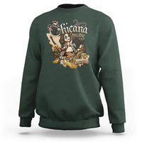 Chicana Mexico Cholo Mexican American Latina Sweatshirt - Wonder Print Shop