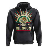 El Abuelo Mas Chingon Mexican Grandpa Mexico Father's Day Hoodie - Wonder Print Shop