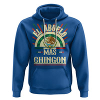 El Abuelo Mas Chingon Mexican Grandpa Mexico Father's Day Hoodie - Wonder Print Shop