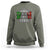 Mexican Drinking Team Sweatshirt Funny Mexico Flag Beer Party - Wonder Print Shop