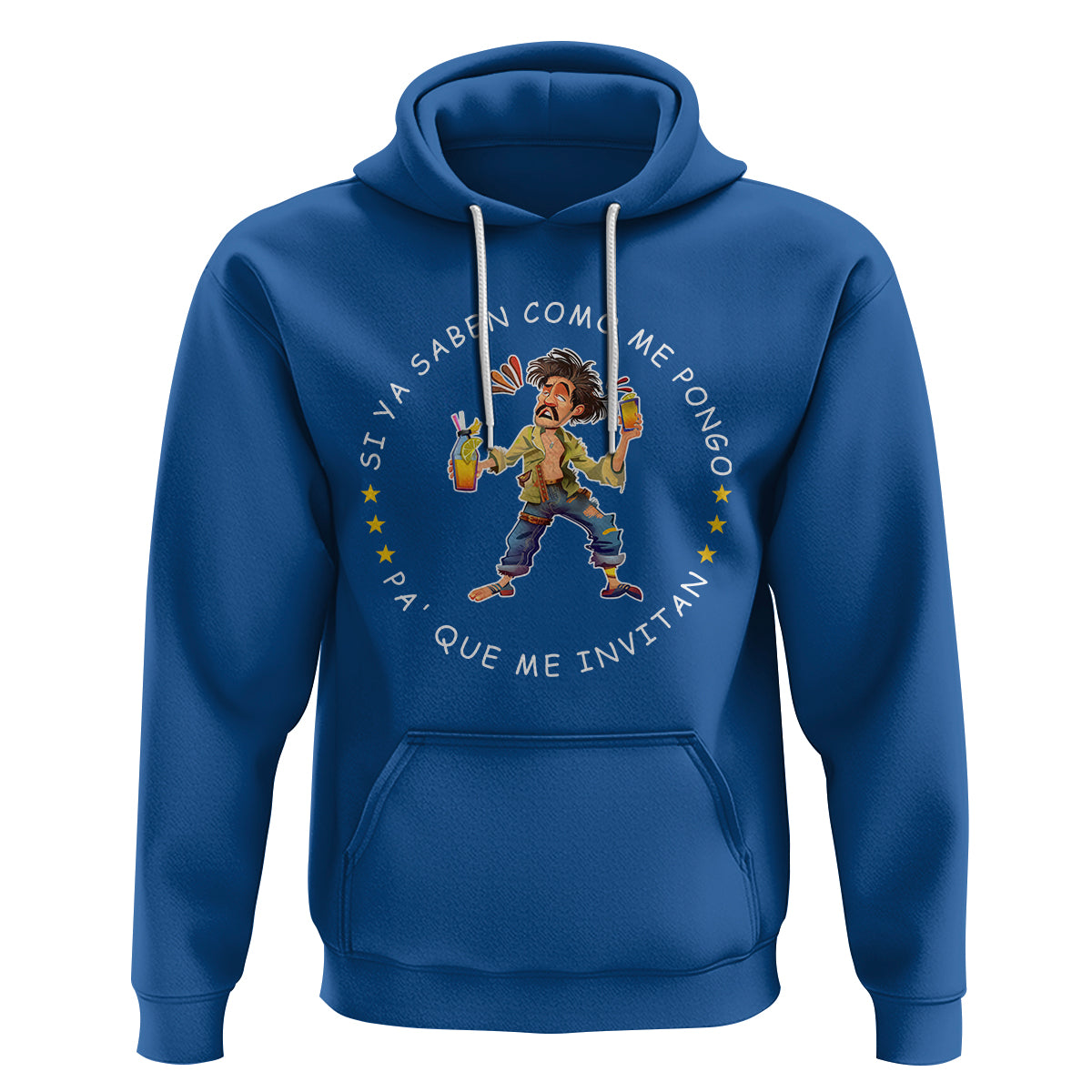 Funny Mexican Drinking Hoodie Si ya saben como me pongo pa' que me invitan Drunk Meme - Wonder Print Shop