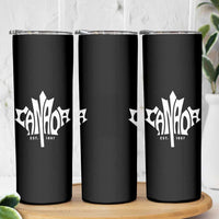 Canada Est. 1867 Maple Leaf Skinny Tumbler