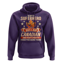 I'm Not A Superhero But I Am Canadian Hoodie - Wonder Print Shop