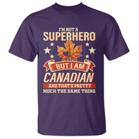 I'm Not A Superhero But I Am Canadian T Shirt - Wonder Print Shop