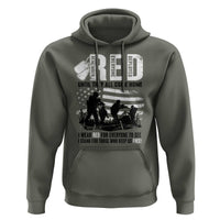Red Friday Hoodie Until They Come Home Stand For Those Who Keep Us Free - Wonder Print Shop