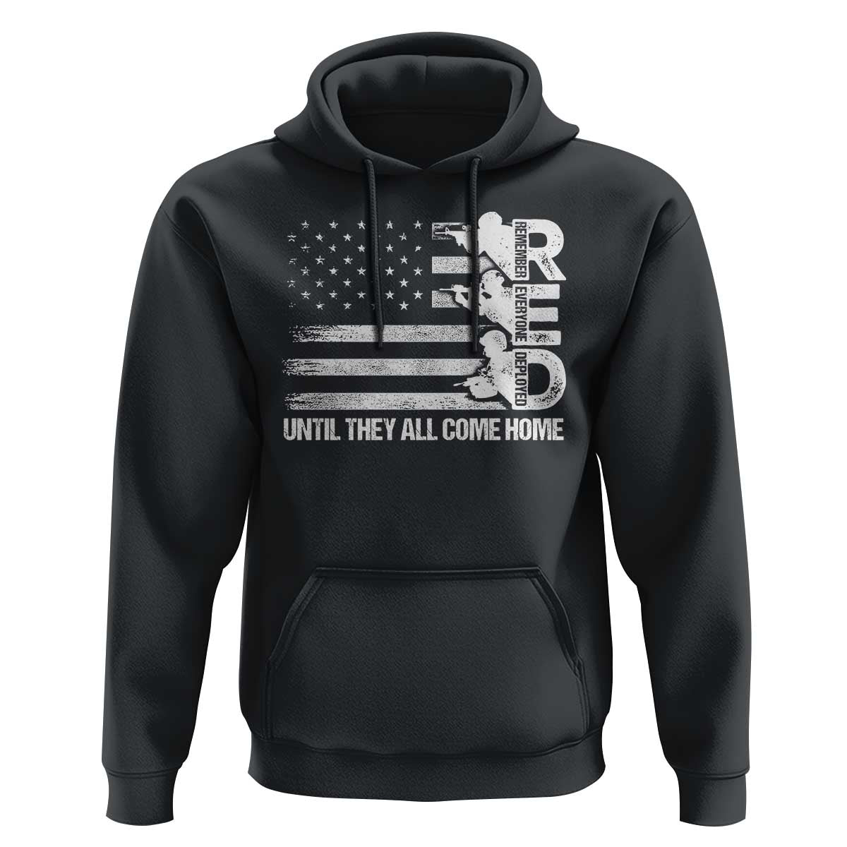Red Friday Hoodie Until They Come Home Remember Everyone Deployed - Wonder Print Shop