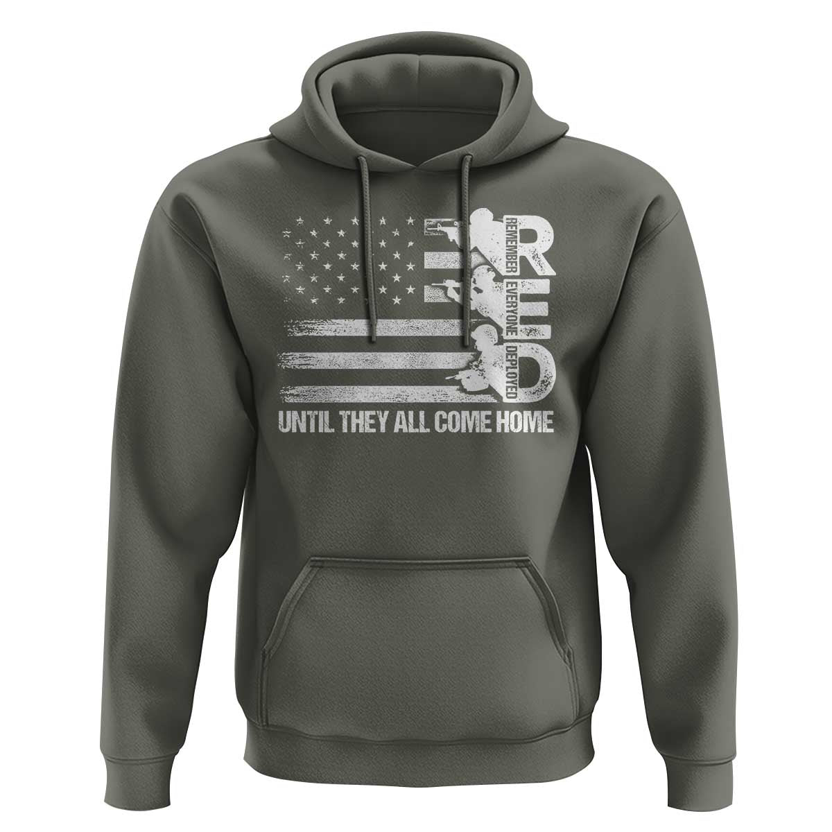 Red Friday Hoodie Until They Come Home Remember Everyone Deployed - Wonder Print Shop