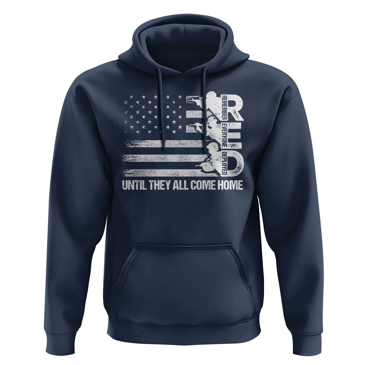 Red Friday Hoodie Until They Come Home Remember Everyone Deployed - Wonder Print Shop