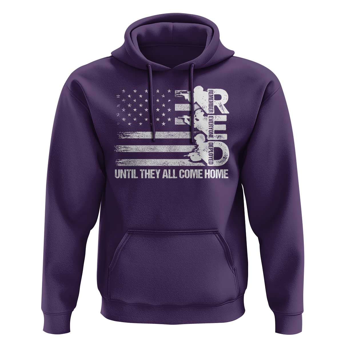 Red Friday Hoodie Until They Come Home Remember Everyone Deployed - Wonder Print Shop