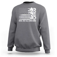Red Friday Sweatshirt Until They Come Home Remember Everyone Deployed - Wonder Print Shop