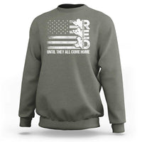 Red Friday Sweatshirt Until They Come Home Remember Everyone Deployed - Wonder Print Shop