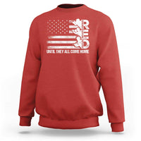 Red Friday Sweatshirt Until They Come Home Remember Everyone Deployed - Wonder Print Shop