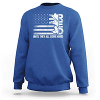 Red Friday Sweatshirt Until They Come Home Remember Everyone Deployed - Wonder Print Shop
