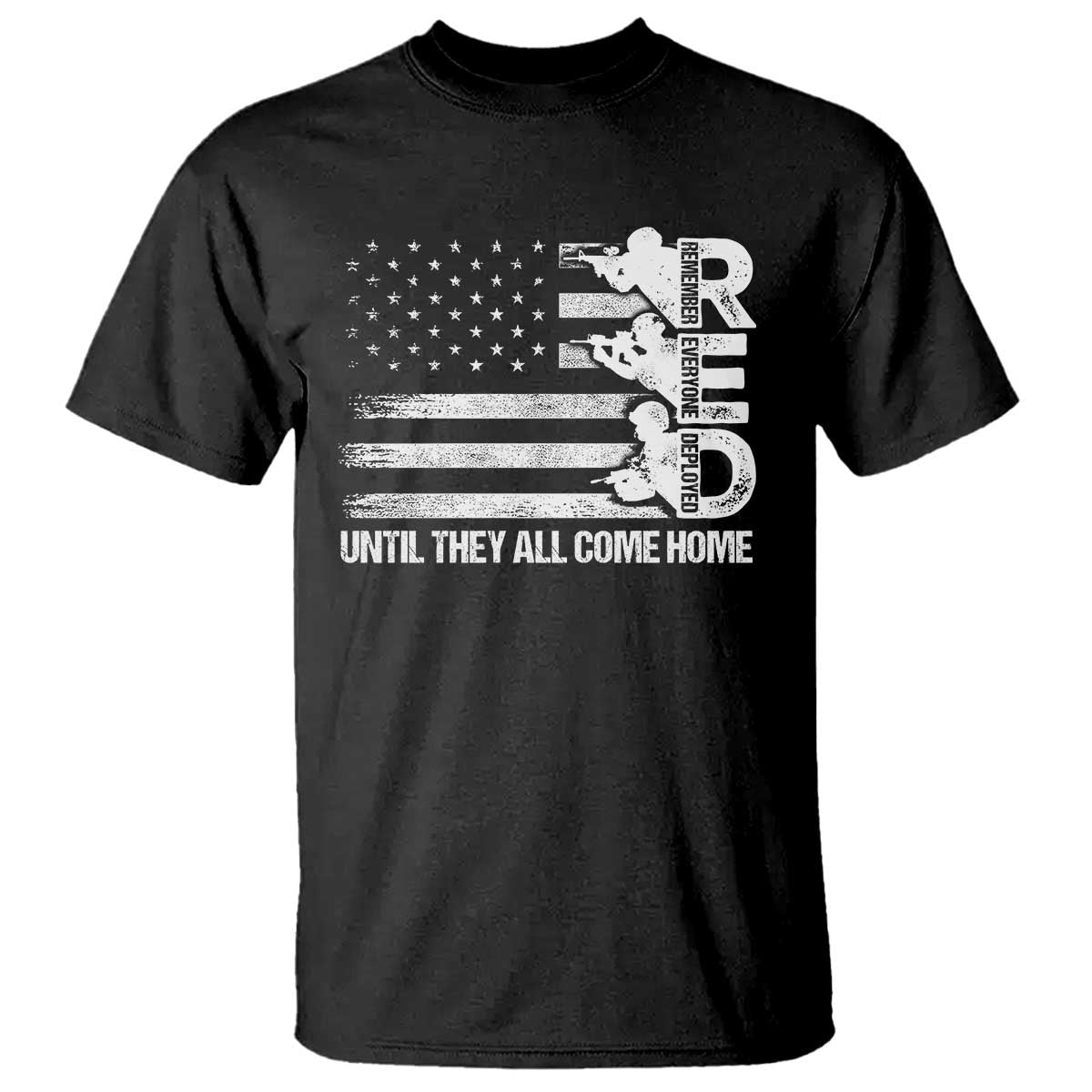 Red Friday T Shirt Until They Come Home Remember Everyone Deployed - Wonder Print Shop