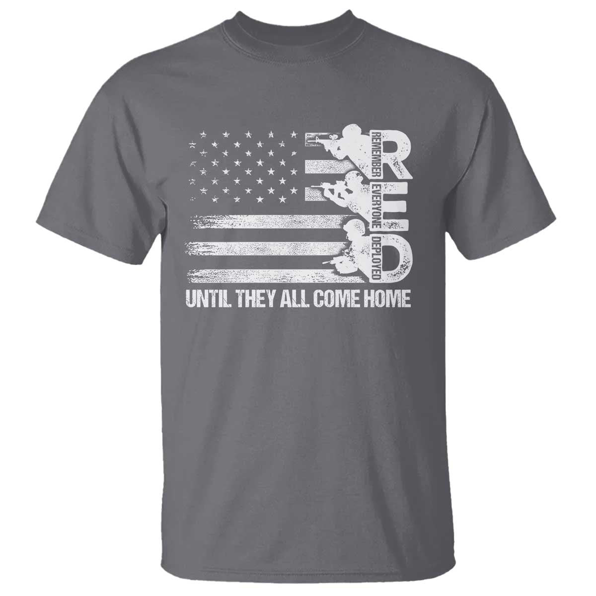 Red Friday T Shirt Until They Come Home Remember Everyone Deployed - Wonder Print Shop