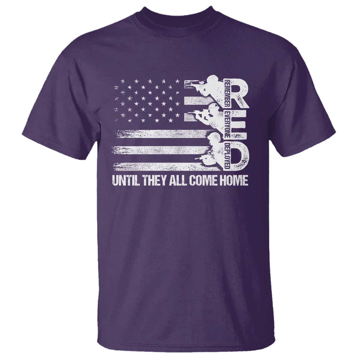 Red Friday T Shirt Until They Come Home Remember Everyone Deployed - Wonder Print Shop
