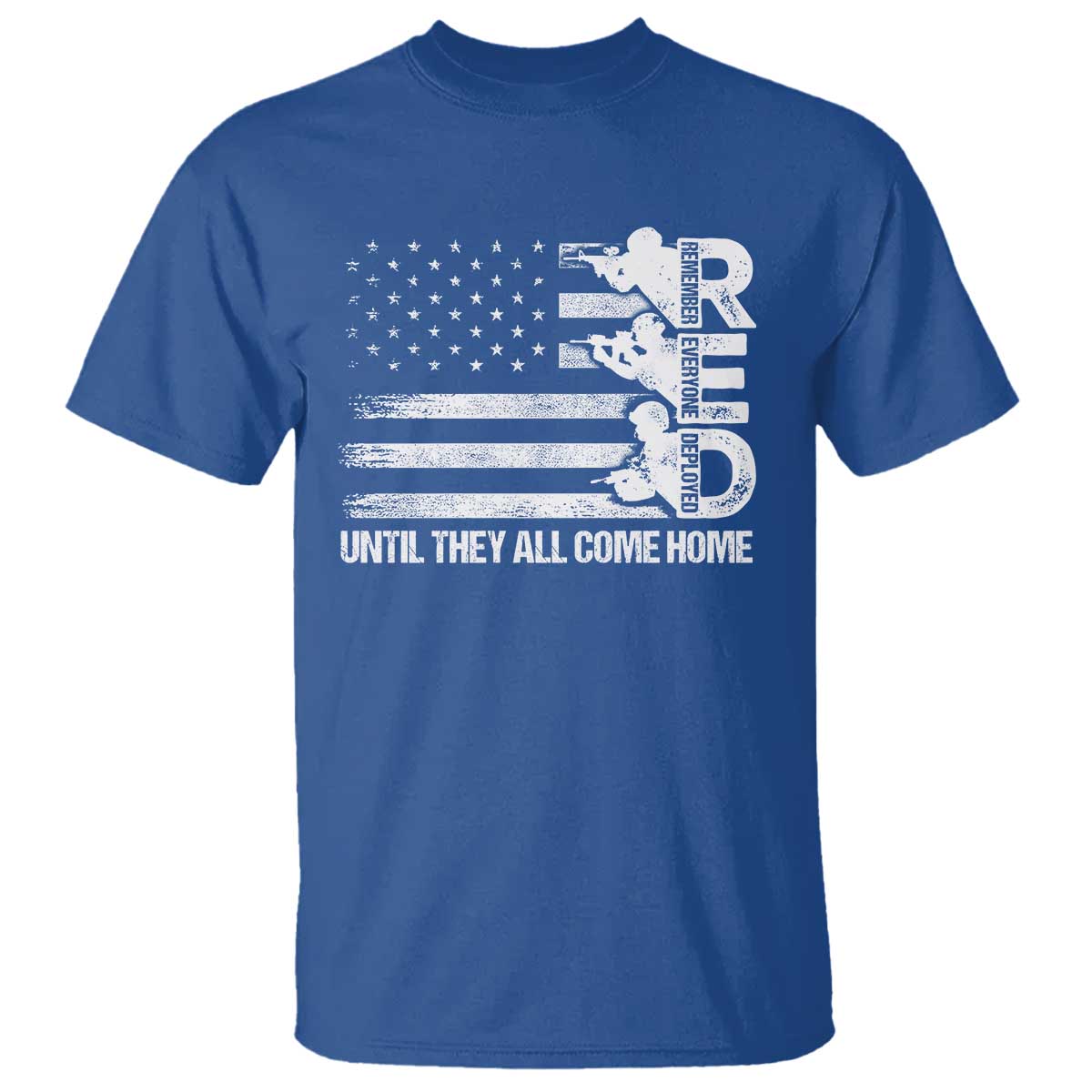Red Friday T Shirt Until They Come Home Remember Everyone Deployed - Wonder Print Shop