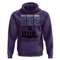 Red Friday Hoodie Your Freedom Wasn't Free Remember Everyone Deployed - Wonder Print Shop