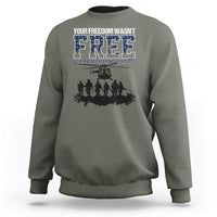 Red Friday Sweatshirt Your Freedom Wasn't Free Remember Everyone Deployed - Wonder Print Shop