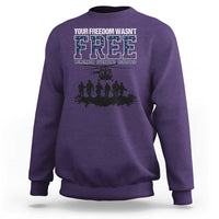 Red Friday Sweatshirt Your Freedom Wasn't Free Remember Everyone Deployed - Wonder Print Shop