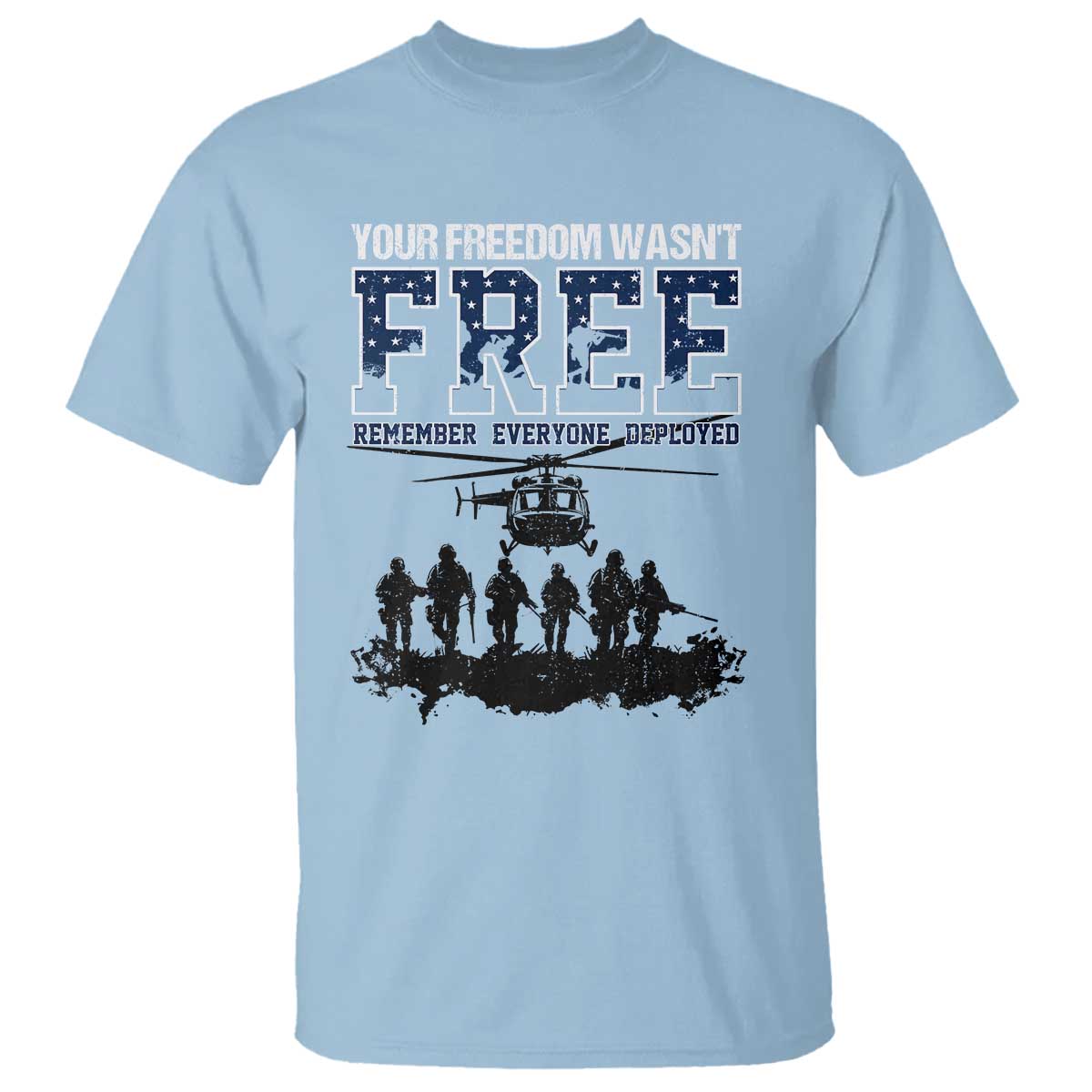 Red Friday T Shirt Your Freedom Wasn't Free Remember Everyone Deployed - Wonder Print Shop