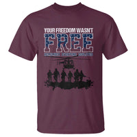 Red Friday T Shirt Your Freedom Wasn't Free Remember Everyone Deployed - Wonder Print Shop