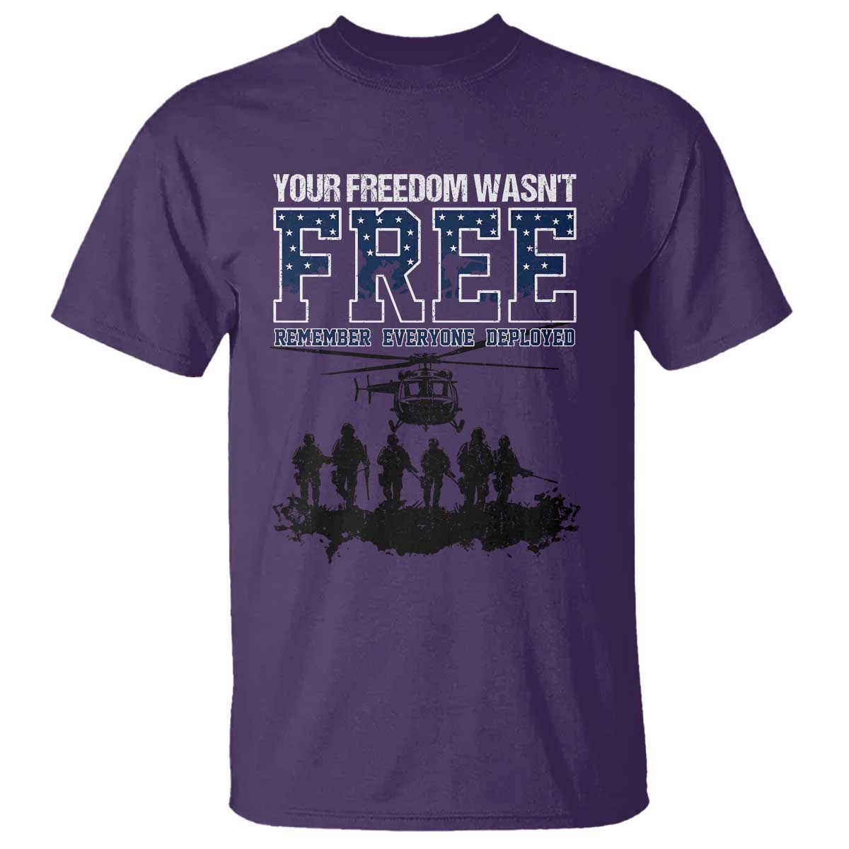 Red Friday T Shirt Your Freedom Wasn't Free Remember Everyone Deployed - Wonder Print Shop