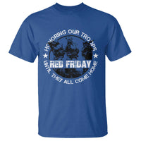 Red Friday T Shirt Honoring Our Troops Until They Come Home - Wonder Print Shop