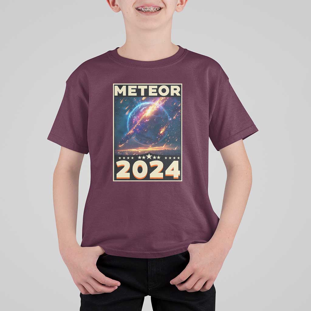 Perseid Meteor Shower 2024 Astronomy T Shirt For Kid - Wonder Print Shop