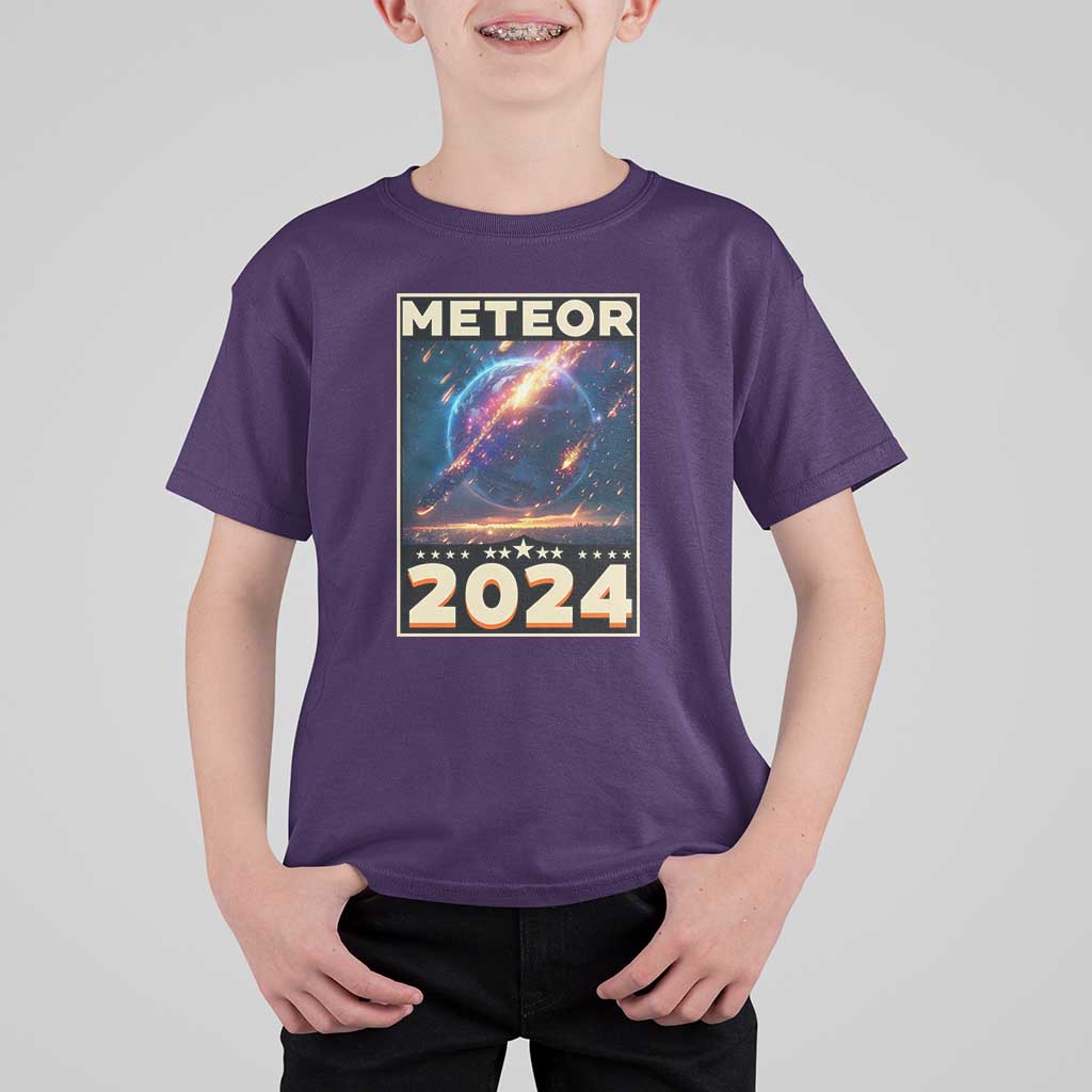 Perseid Meteor Shower 2024 Astronomy T Shirt For Kid - Wonder Print Shop
