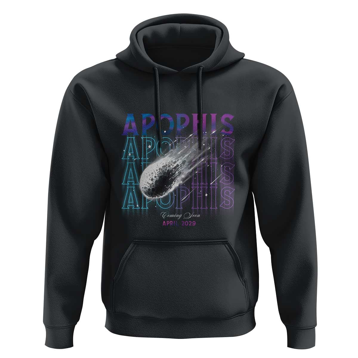 Astronomy Apophis Coming Soon April 2029 Hoodie - Wonder Print Shop