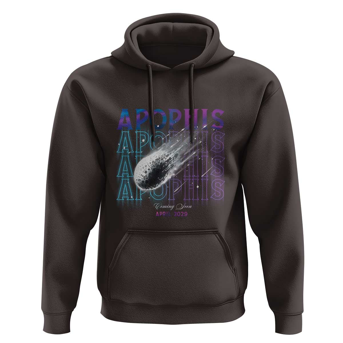 Astronomy Apophis Coming Soon April 2029 Hoodie - Wonder Print Shop