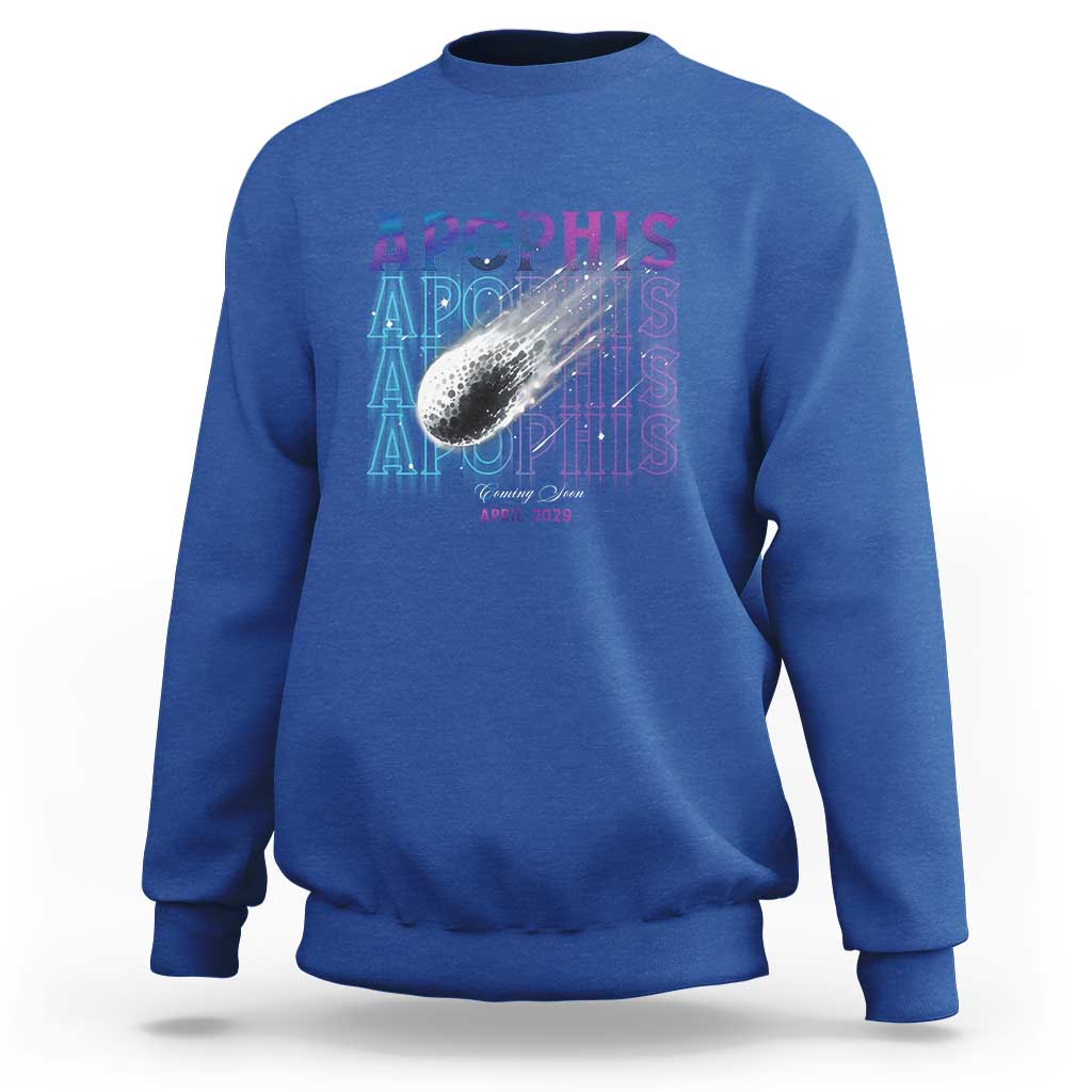 Astronomy Apophis Coming Soon April 2029 Sweatshirt - Wonder Print Shop