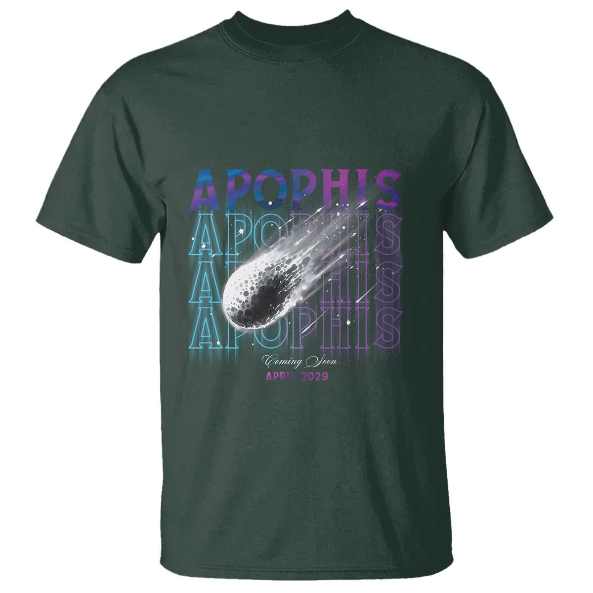 Astronomy Apophis Coming Soon April 2029 T Shirt - Wonder Print Shop