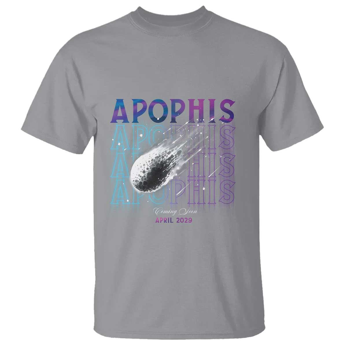 Astronomy Apophis Coming Soon April 2029 T Shirt - Wonder Print Shop