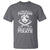 Funny Why Be A Princess When You Can Be A Pirate T Shirt - Wonder Print Shop